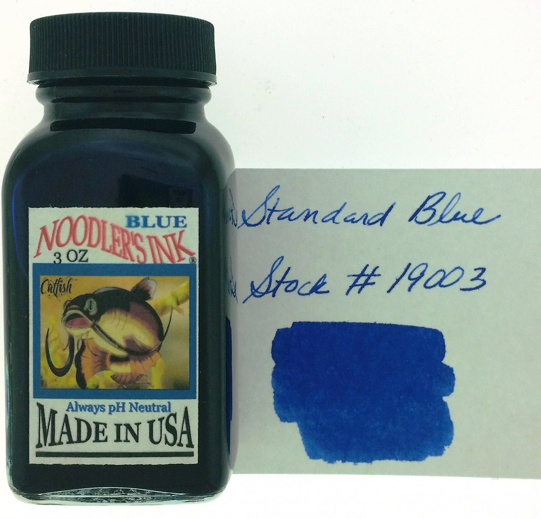 Noodler's Ink Bottled Fountain Pen Inks (3oz-90ml) - Blue - Buchan's Kerrisdale Stationery