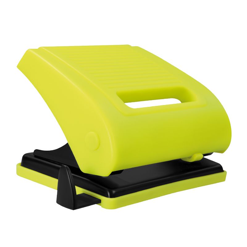 MILAN - Hole Puncher - Acid Series - Yellow - Buchan's Kerrisdale Stationery
