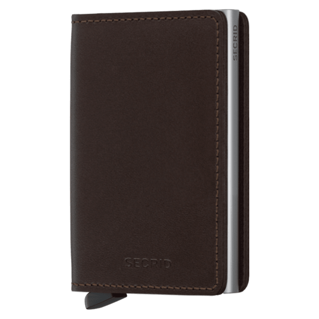 SECRID Slimwallet - Original Dark Brown - Buchan's Kerrisdale Stationery