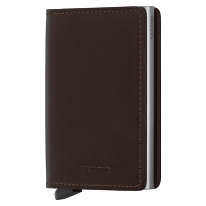 SECRID Slimwallet - Original Dark Brown - Buchan's Kerrisdale Stationery