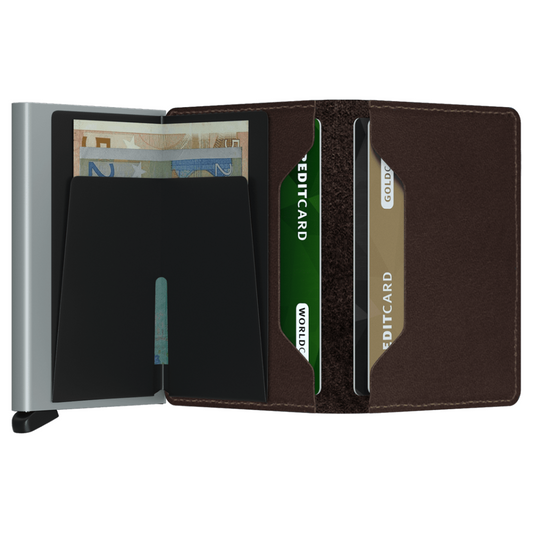 SECRID Slimwallet - Original Dark Brown - Buchan's Kerrisdale Stationery