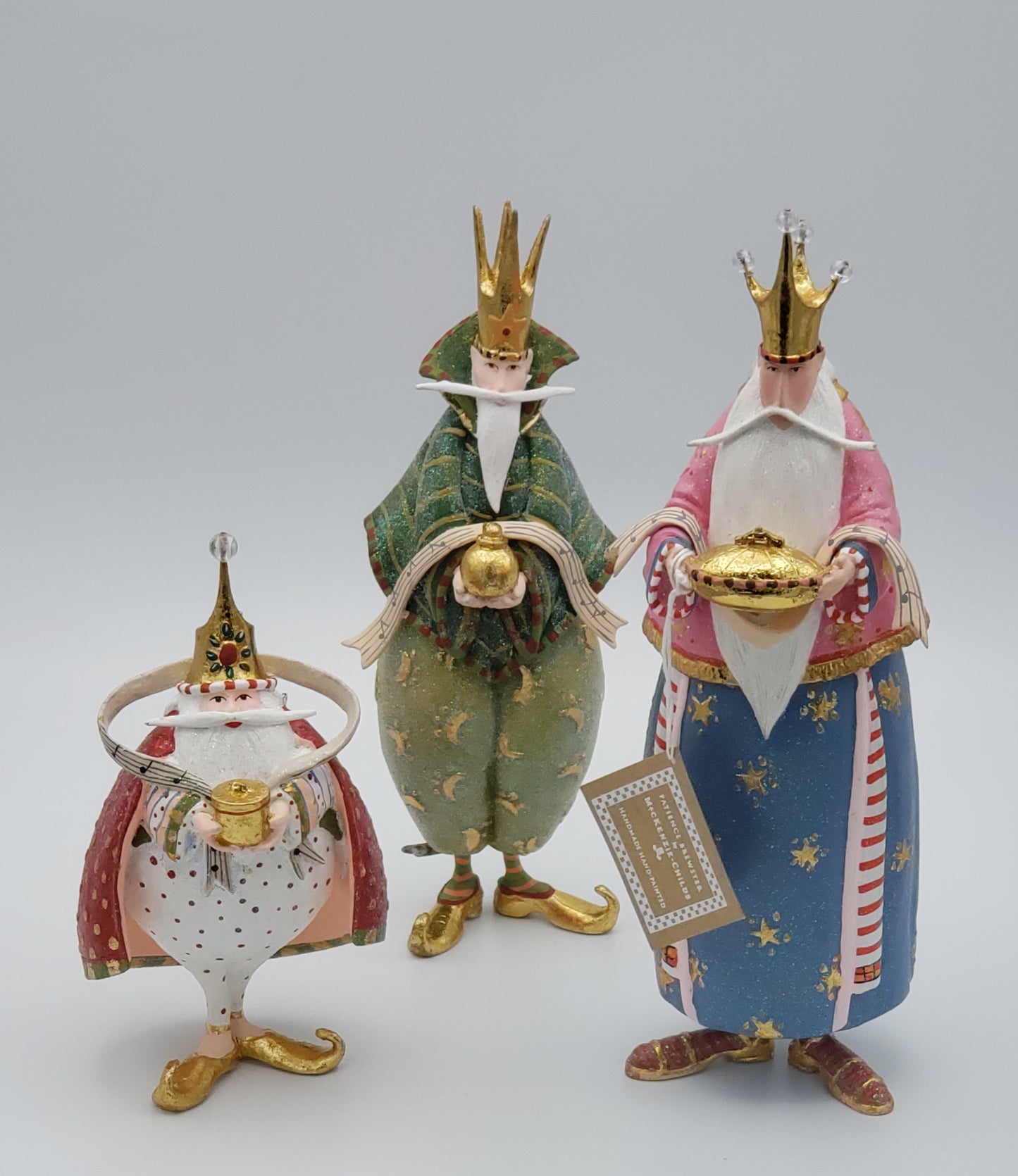 PATIENCE BREWSTER -  Nativity Three Kings - Magi Figures - Buchan's Kerrisdale Stationery