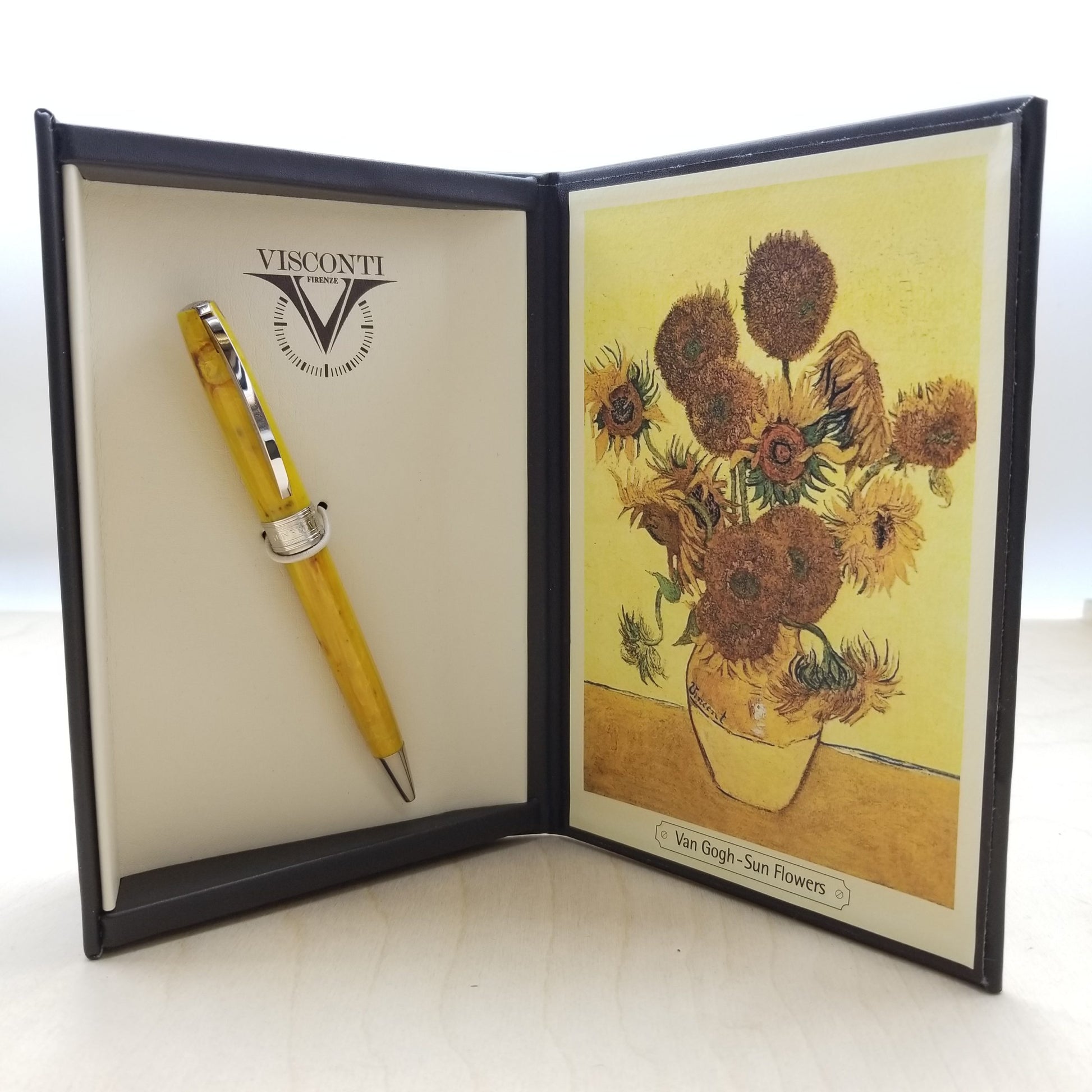 VISCONTI - Van Gogh Impressionist Collection - Ballpoint Pen - "SUNFLOWER" - Buchan's Kerrisdale Stationery