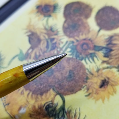 VISCONTI - Van Gogh Impressionist Collection - Ballpoint Pen - "SUNFLOWER" - Buchan's Kerrisdale Stationery