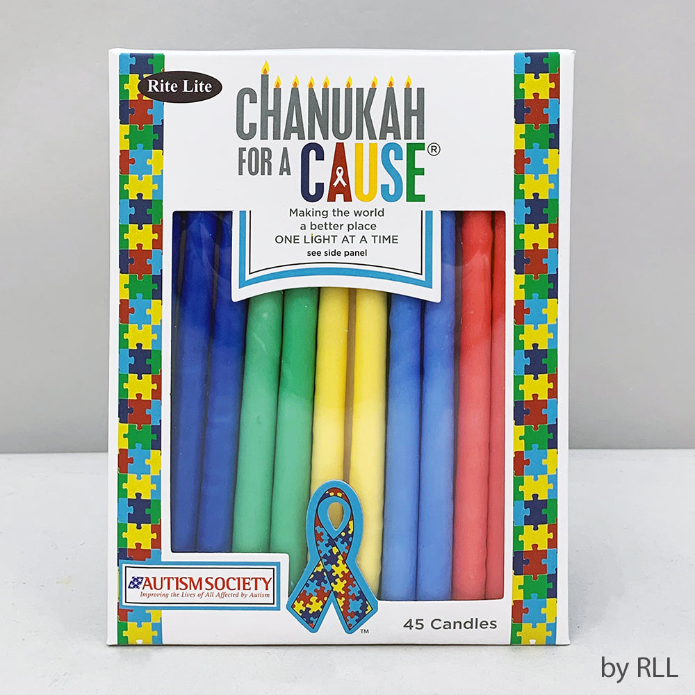RITE LITE - CHANUKAH-HANUKKAH - Chanukah For A Cause™, Candles For Autism - Buchan's Kerrisdale Stationery