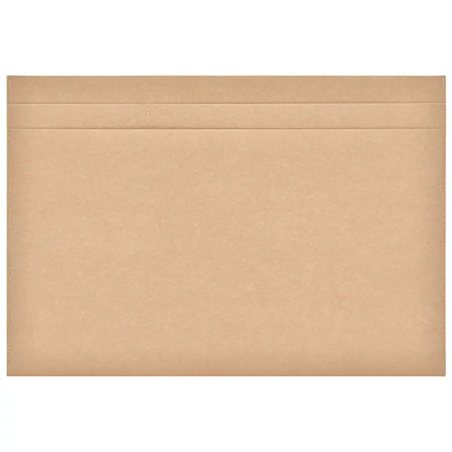 SIWA – A4 Flat File Folder with Multiple Size Pockets – Light Brown - Buchan's Kerrisdale Stationery