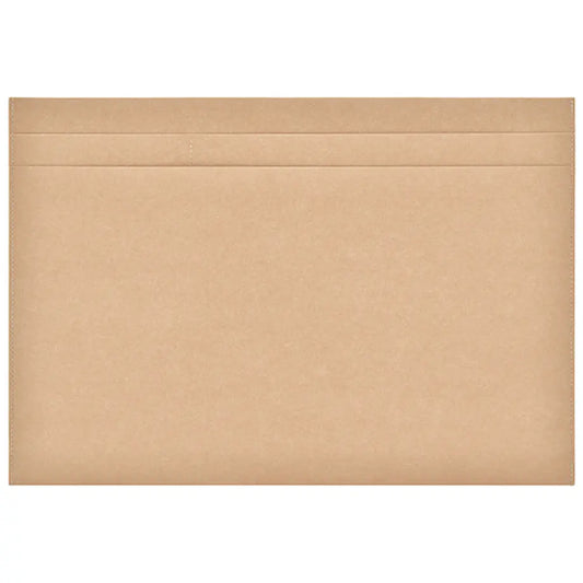 SIWA – A4 Flat File Folder with Multiple Size Pockets – Light Brown - Buchan's Kerrisdale Stationery