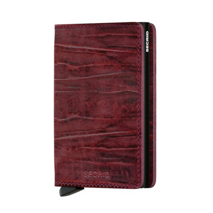 Secrid RFID Slimwallet Dutch Martin Bordeaux - Buchan's Kerrisdale Stationery