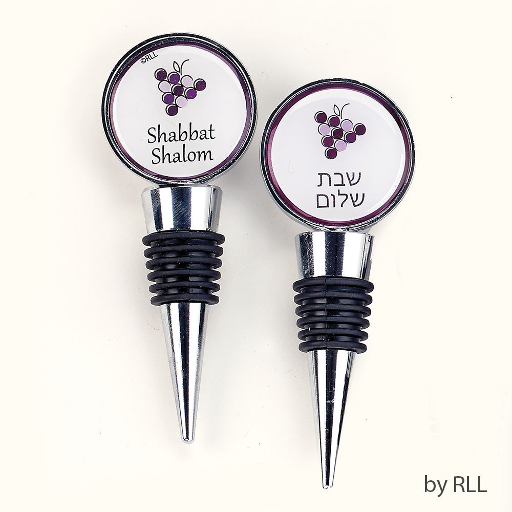 RITE LITE - Shabbat - Shalom Deluxe Wine Topper - Buchan's Kerrisdale Stationery