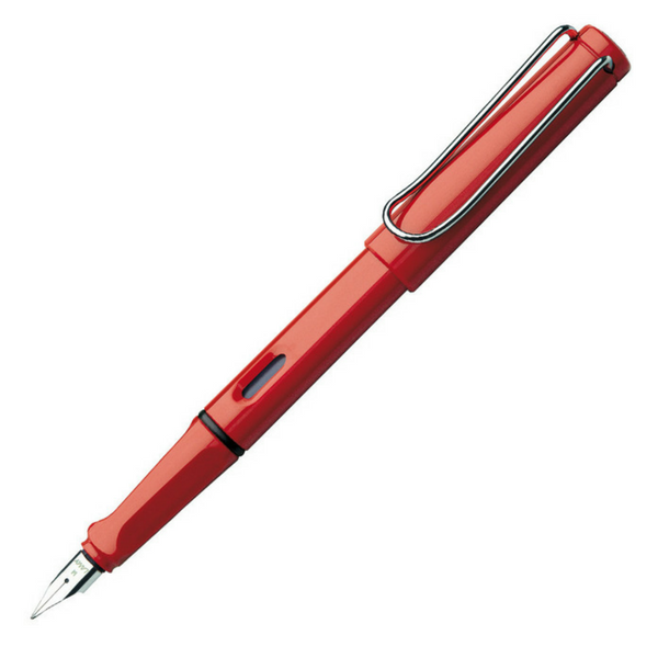 LAMY Safari Fountain Pen – Red - Buchan's Kerrisdale Stationery