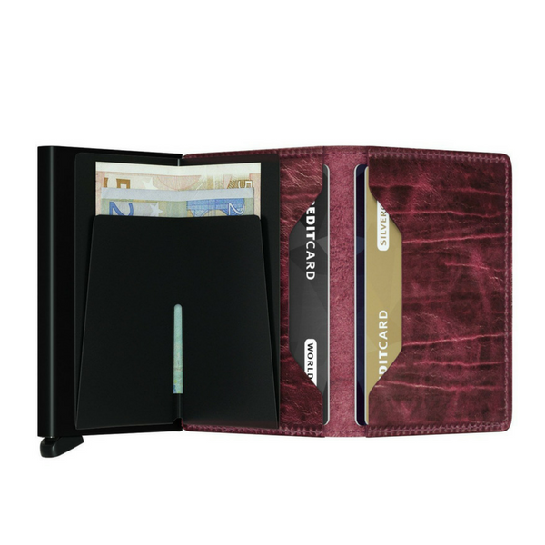 Secrid RFID Slimwallet Dutch Martin Bordeaux - Buchan's Kerrisdale Stationery