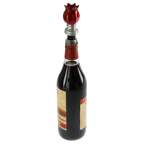 ART JUDAICA - Aluminum Red Wine Stopper - Buchan's Kerrisdale Stationery