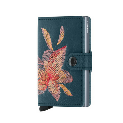 SECRID Miniwallet Stich Petrolio - Buchan's Kerrisdale Stationery