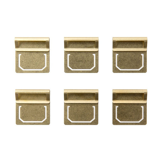 Traveler's Company (Midori) Brass Index Clip - Buchan's Kerrisdale Stationery