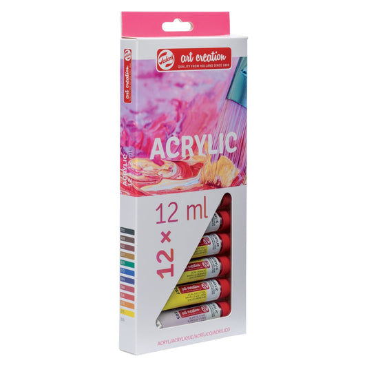 ROYAL TALENS - Acrylic Colour Set 12 x 12 ml - Buchan's Kerrisdale Stationery