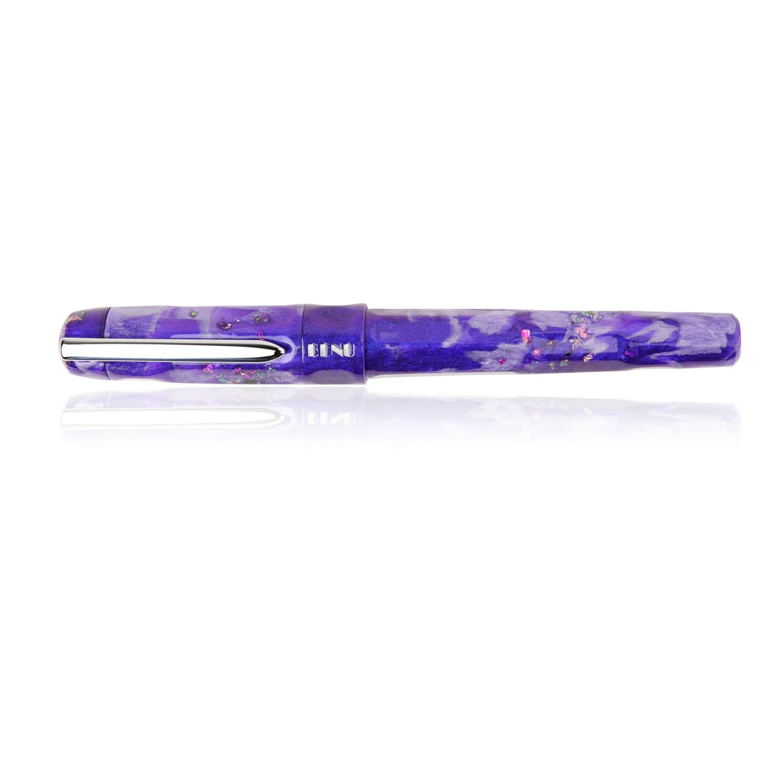 Benu Lavender fountain pen capped