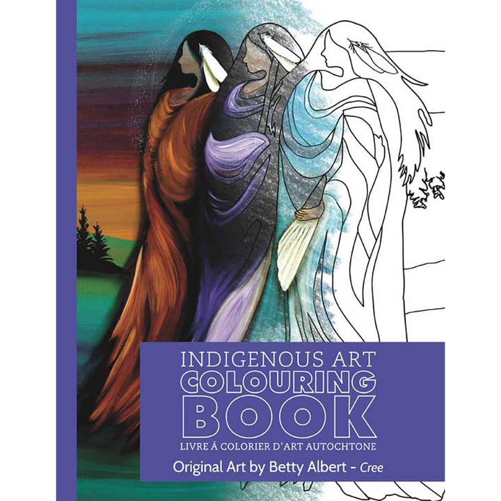 INDIGENOUS COLLECTION - Betty Albert Coloring Book - Buchan's Kerrisdale Stationery