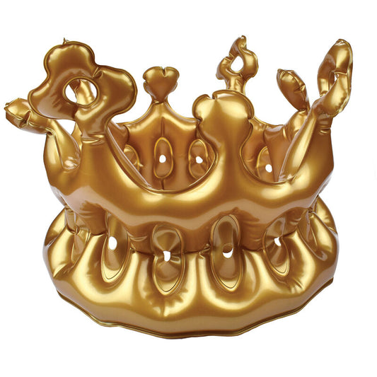 LEGAMI - Adult’s Inflatable King Party Crown - Buchan's Kerrisdale Stationery