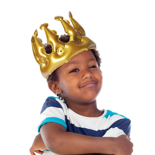 LEGAMI - Children's Inflatable Crown - Buchan's Kerrisdale Stationery