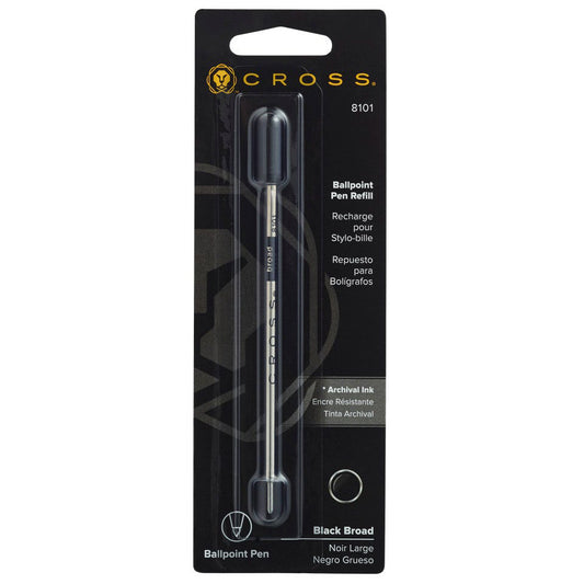 CROSS - Ballpoint Pen Refill - Black - Broad - Buchan's Kerrisdale Stationery