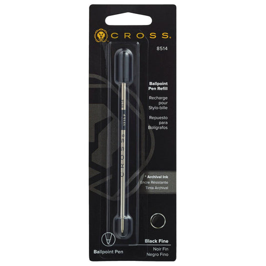 CROSS - Ballpoint Pen Refill - Black - Fine - Buchan's Kerrisdale Stationery