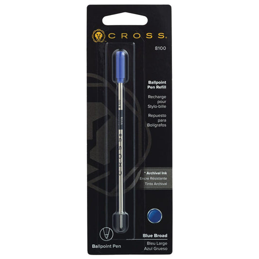 CROSS - Ballpoint Pen Refill - Blue - Broad - Buchan's Kerrisdale Stationery