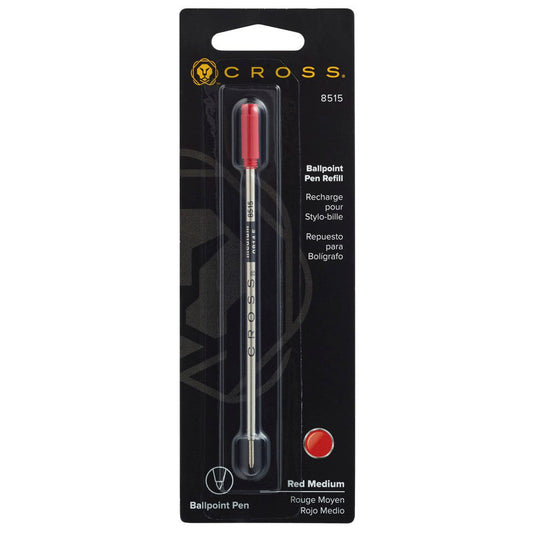 CROSS - Ballpoint Pen Refill - Red - Medium - Buchan's Kerrisdale Stationery