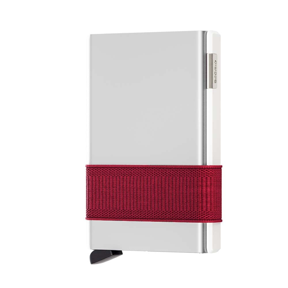 Secrid RFID Cardslide White-Bordeaux - Buchan's Kerrisdale Stationery