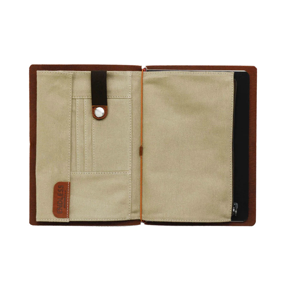 ENDLESS - Cotton Wallet For Endless Explorer - Beige - Buchan's Kerrisdale Stationery