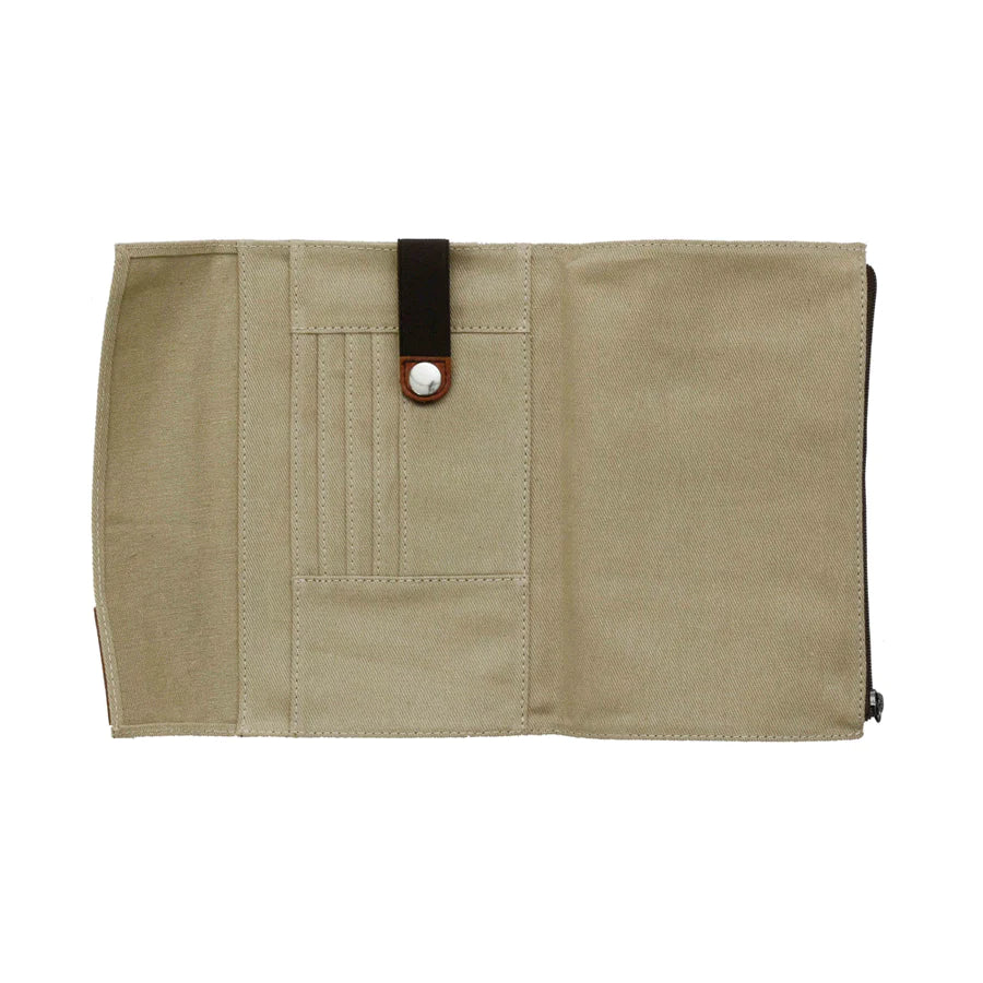 ENDLESS - Cotton Wallet For Endless Explorer - Beige - Buchan's Kerrisdale Stationery