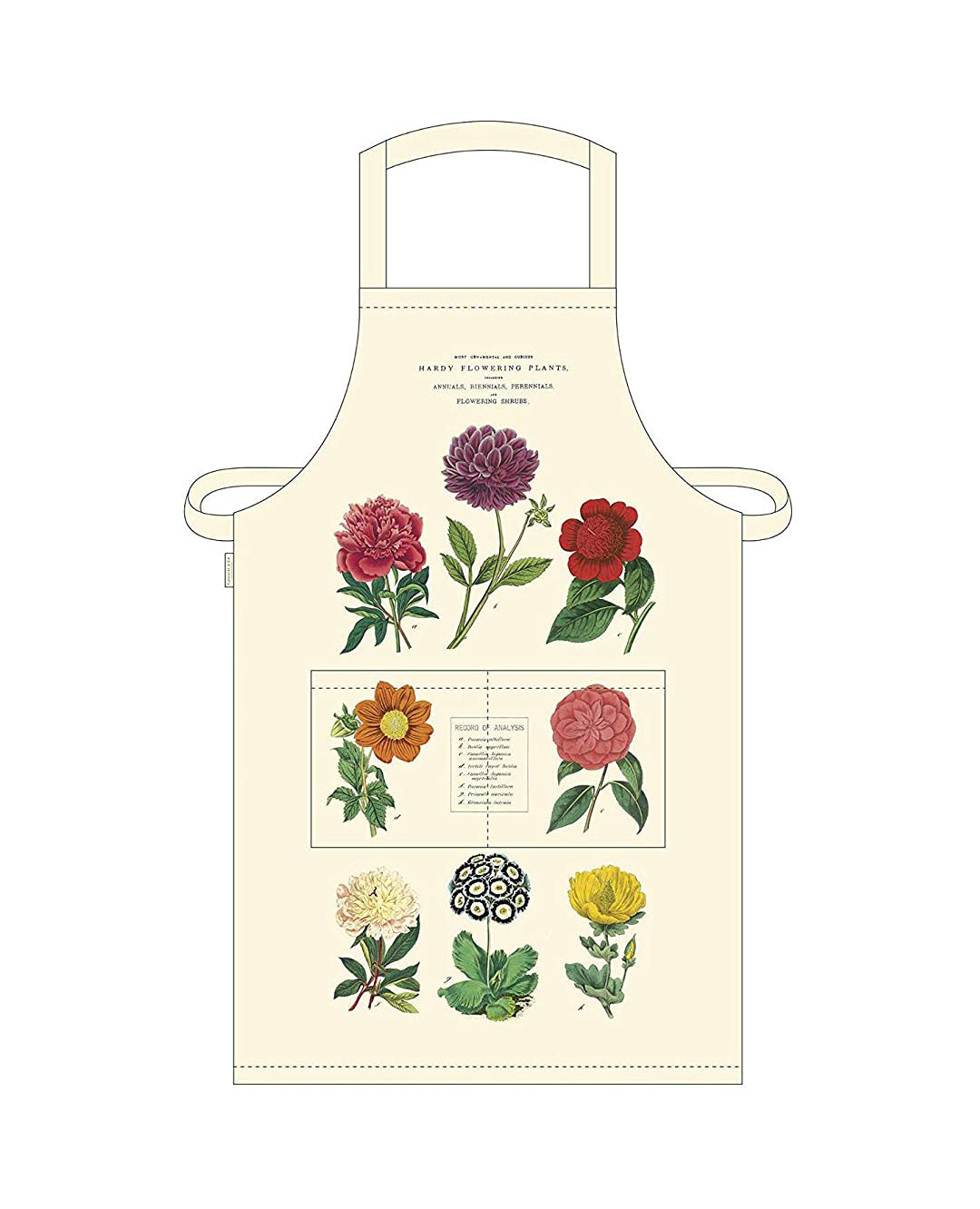 CAVALLINI & CO - Vintage Apron "Botanica" - Buchan's Kerrisdale Stationery