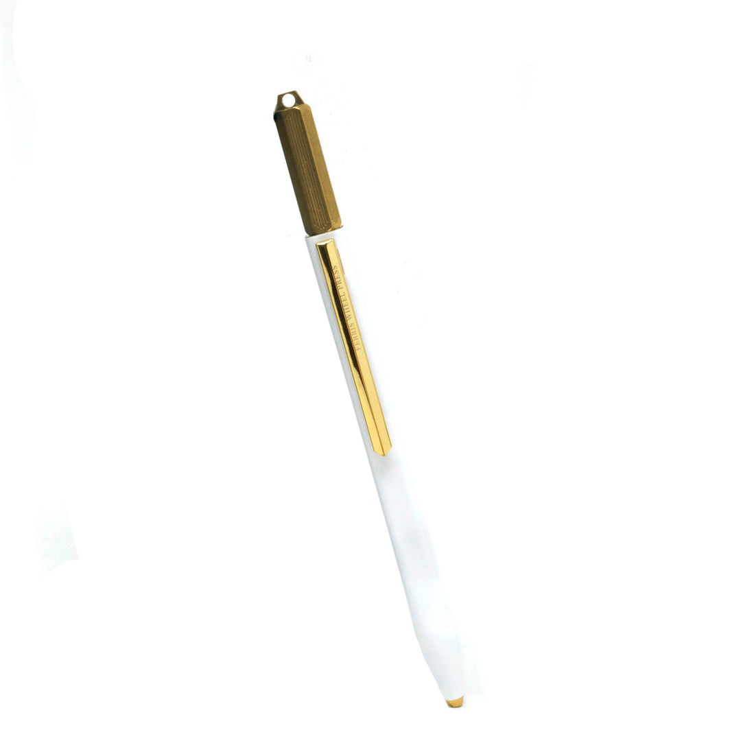 FERRIS WHEEL PRESS - Scribe Ballpoint Pen "French Vanilla White" - Buchan's Kerrisdale Stationery