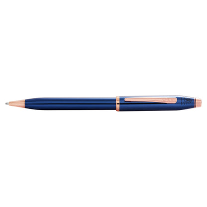 CROSS - Cross Century II "Translucent Cobalt Blue Lacquer" Ballpoint Pen - Buchan's Kerrisdale Stationery