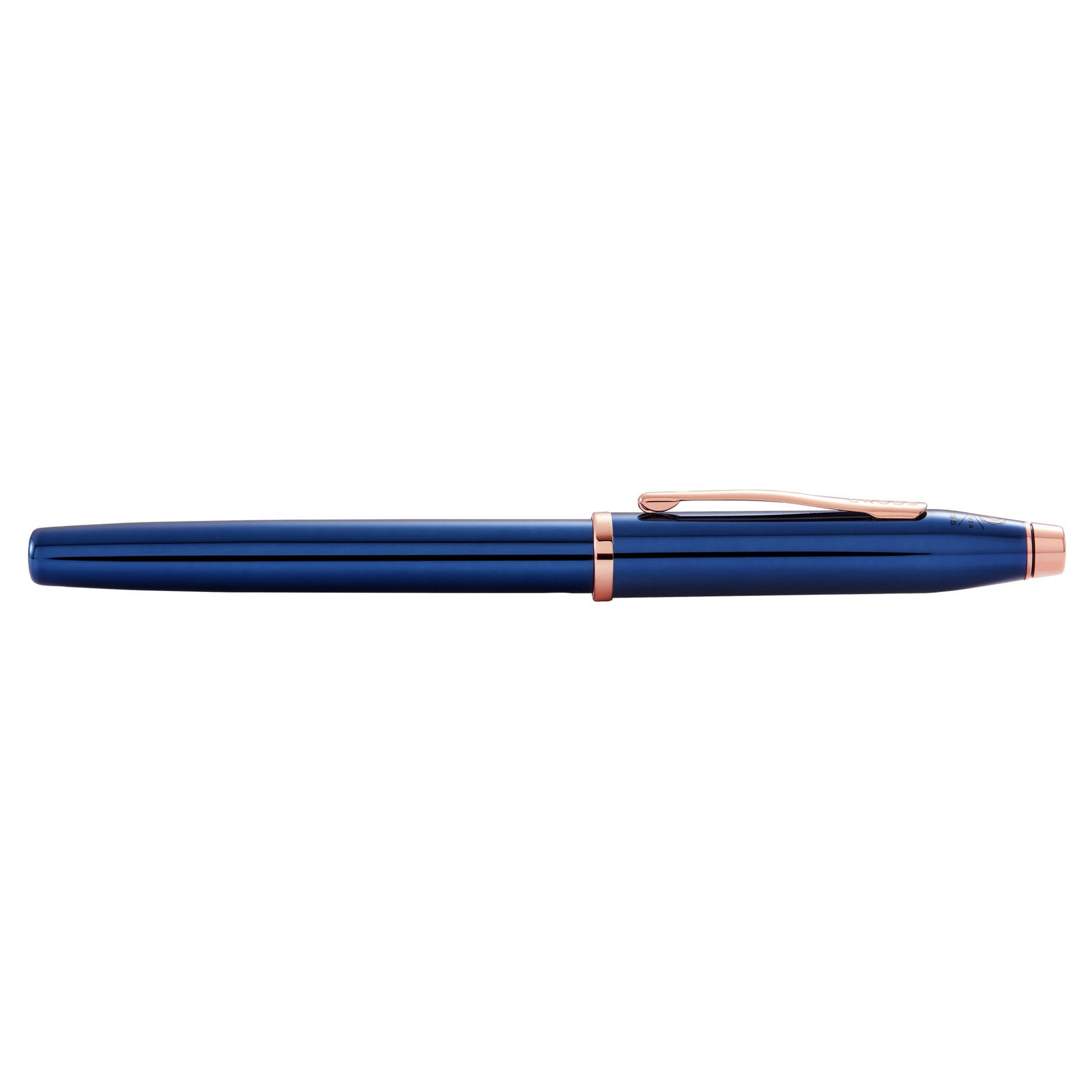 CROSS - Cross Century II "Translucent Cobalt Blue Lacquer" Rollerball Pen - Buchan's Kerrisdale Stationery