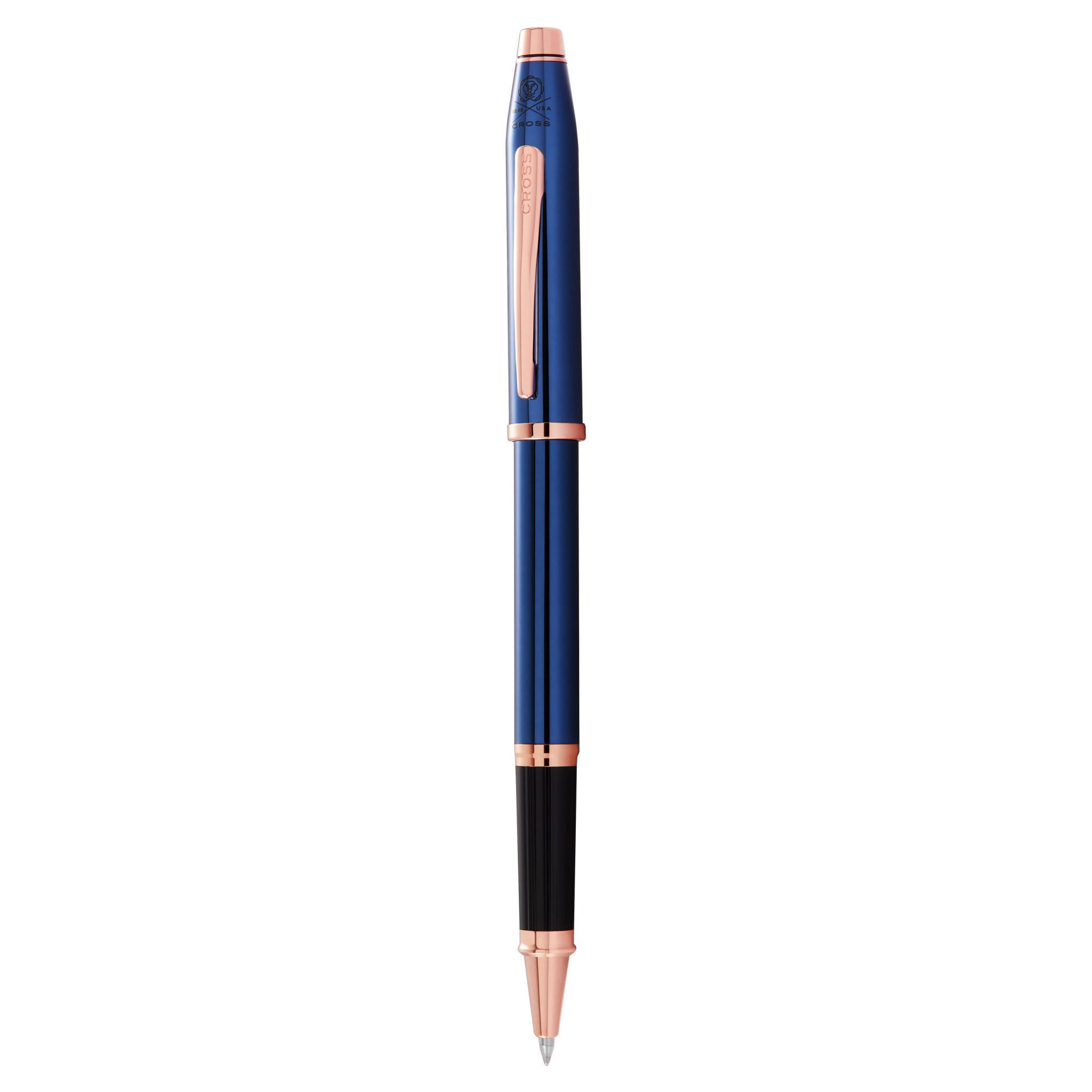 CROSS - Cross Century II "Translucent Cobalt Blue Lacquer" Rollerball Pen - Buchan's Kerrisdale Stationery