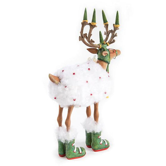 PATIENCE BREWSTER - DASH AWAY REINDEER XMAS FIGURINE - Dash away Blitzen - Buchan's Kerrisdale Stationery