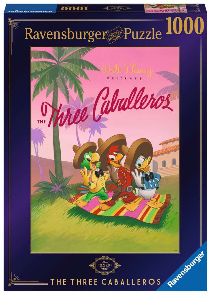 RAVENSBURGER – 1000 Pc Puzzle – Walt Disney Vault: The Three Caballeros - Buchan's Kerrisdale Stationery
