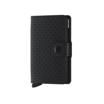 SECRID Miniwallet Perforated Black - Buchan's Kerrisdale Stationery