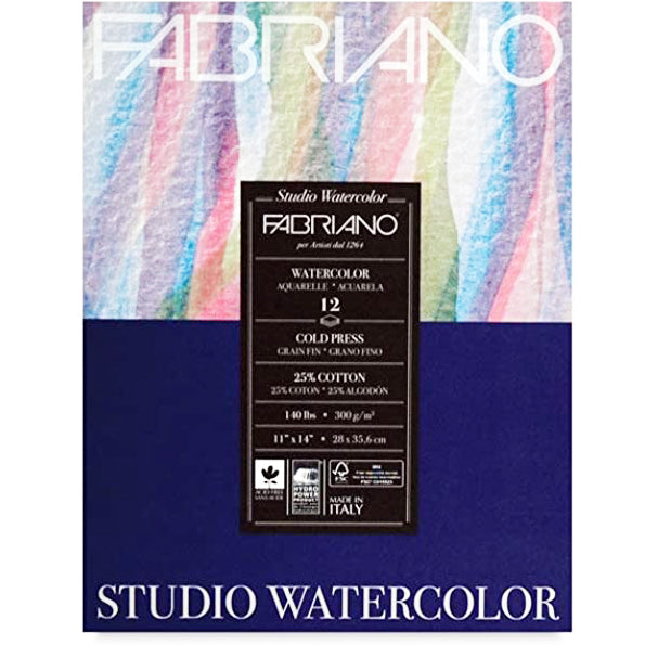 FABRIANO - Studio Watercolor - 22.9x30.5cm - Buchan's Kerrisdale Stationery