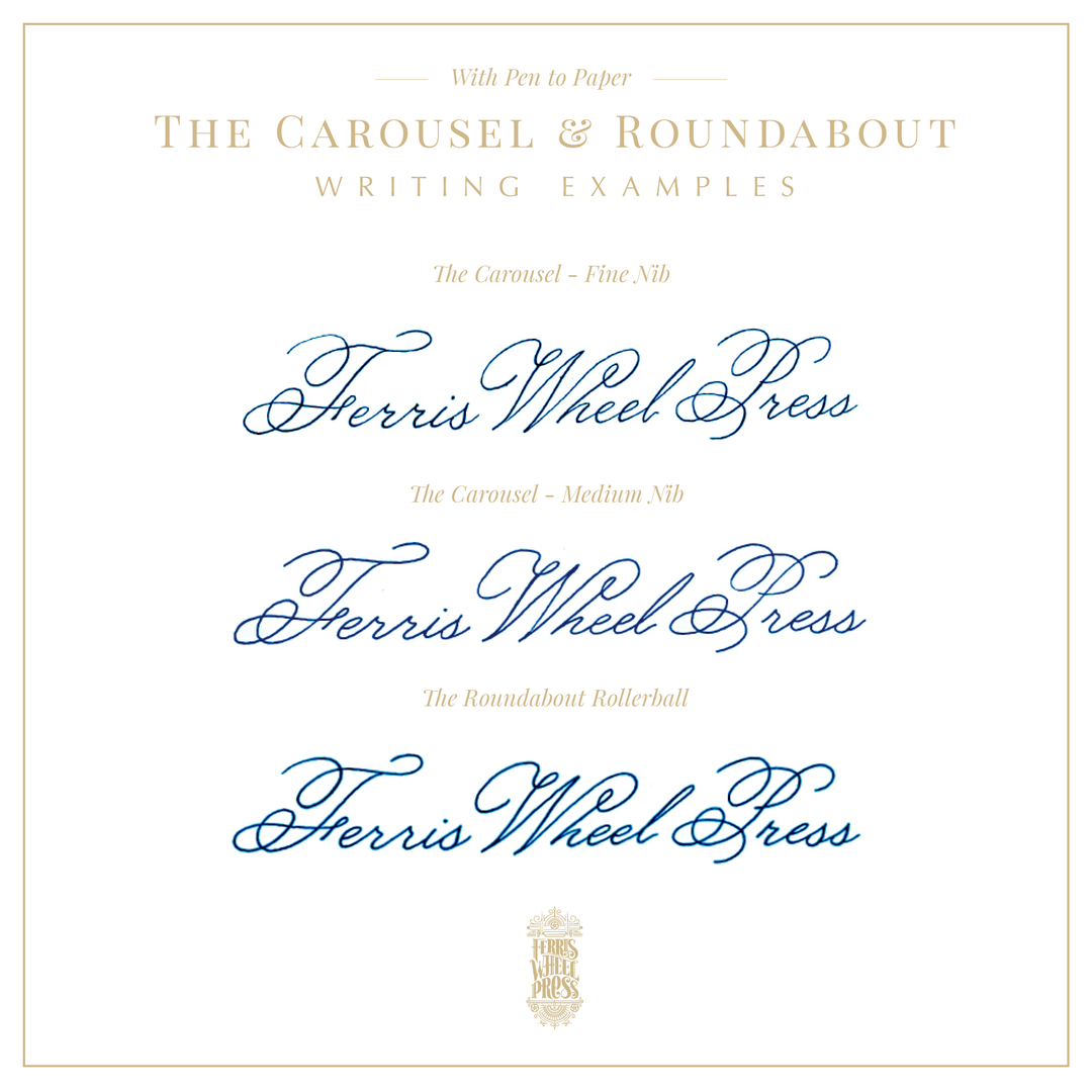 FERRIS WHEEL PRESS - The Carousel Fountain Pen - After Hours - Buchan's Kerrisdale Stationery