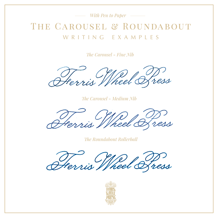 FERRIS WHEEL PRESS - The Carousel Fountain Pen - After Hours - Buchan's Kerrisdale Stationery