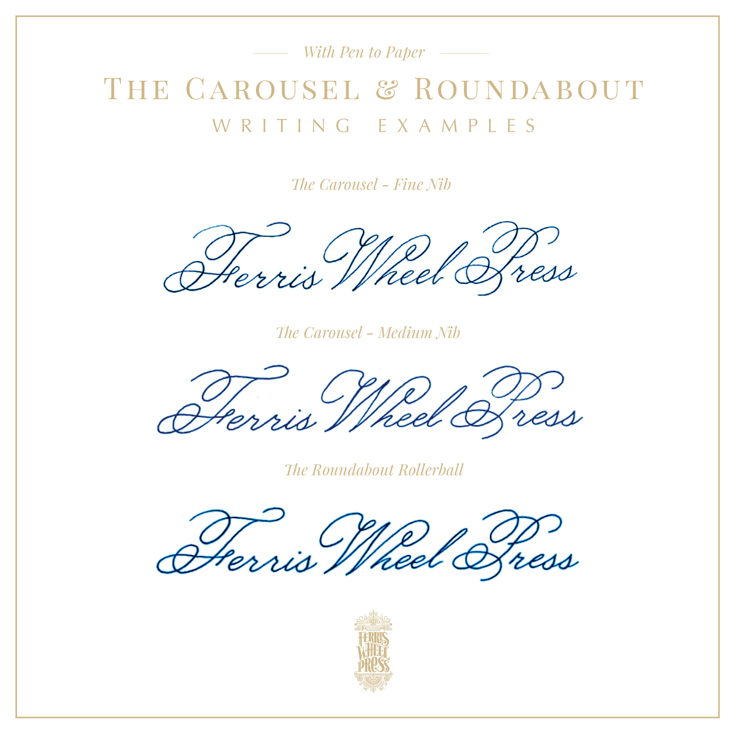 FERRIS WHEEL PRESS - The Carousel Fountain Pen - After Hours - Buchan's Kerrisdale Stationery