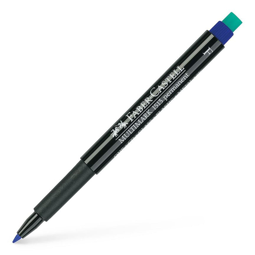 Faber-Castell - Multimark 1513 Permanent - Blue F - Buchan's Kerrisdale Stationery