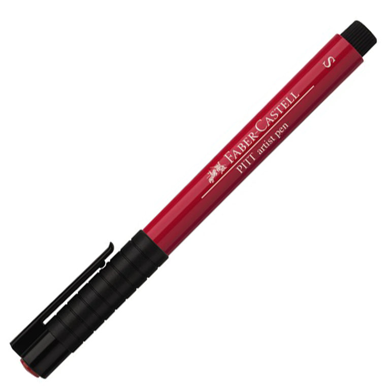 Faber-Castell - Pitt Artist Pen Fineliner - Deep Scarlet Red S - Buchan's Kerrisdale Stationery