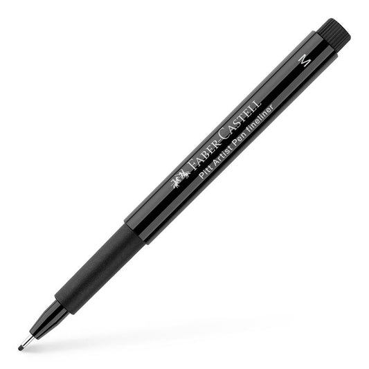 Faber-Castell - Pitt Artist Pen Fineliner - Black M - Buchan's Kerrisdale Stationery