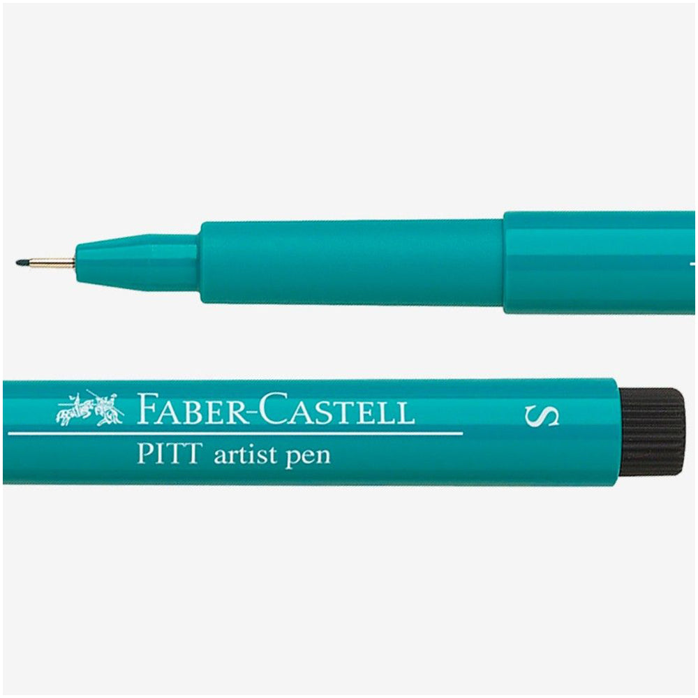 Faber-Castell - Pitt Artist Pen Fineliner - Cobalt Green S - Buchan's Kerrisdale Stationery
