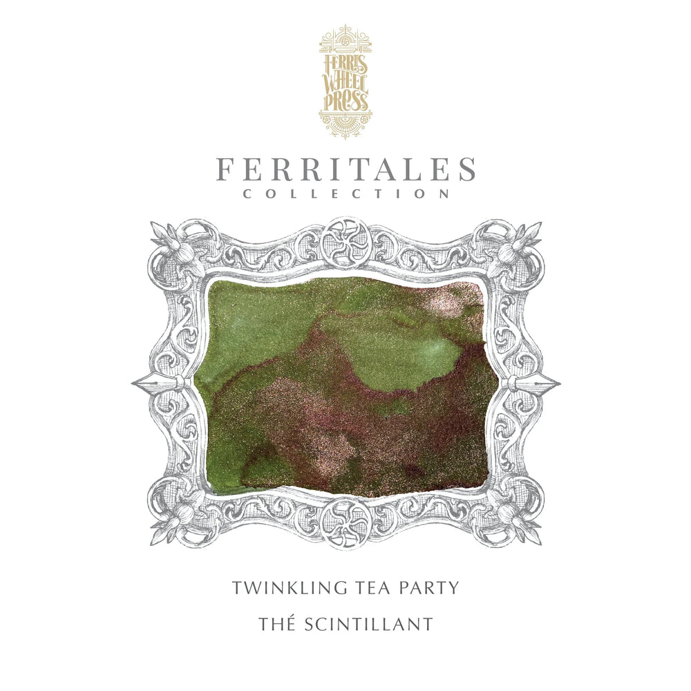 FERRIS WHEEL PRESS - FerriTales Collection 20ml Bottle - Down the Rabbit Hole: Twinkling Tea Party - Buchan's Kerrisdale Stationery