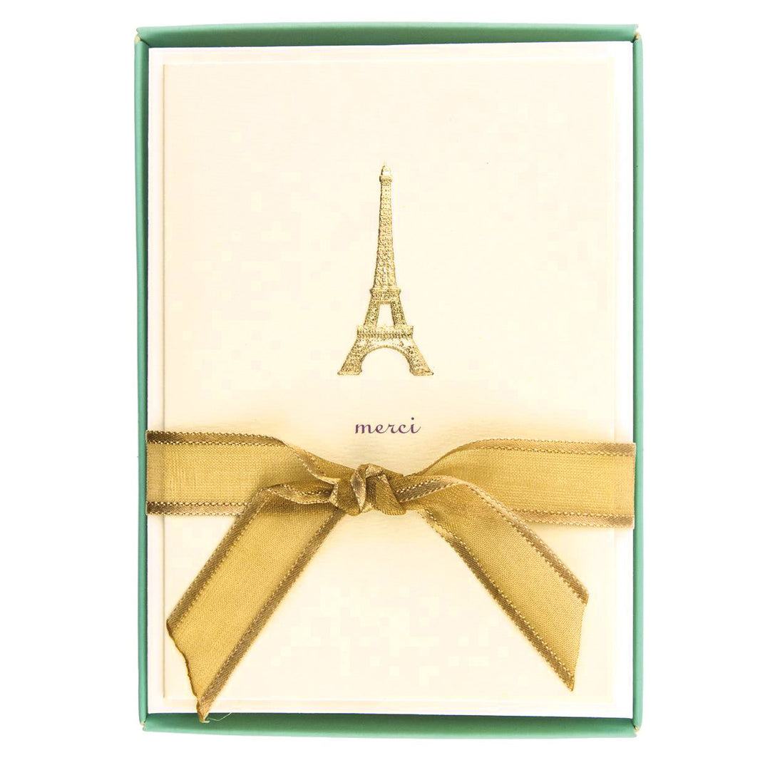 GRAPHIQUE DE FRANCE - La Petite Press - Eiffel Tower Boxed Card - Buchan's Kerrisdale Stationery