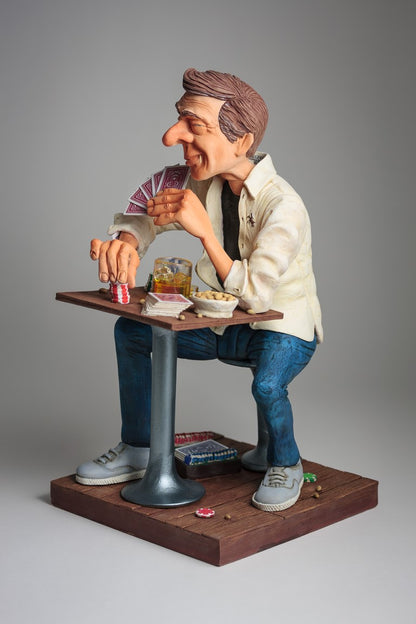 Guillermo Forchino - Comic Art Figurine - "Mr. Poker Face" - Buchan's Kerrisdale Stationery