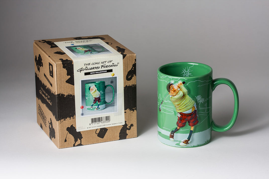 Guillermo Forchino - Mug The Golfer - Buchan's Kerrisdale Stationery